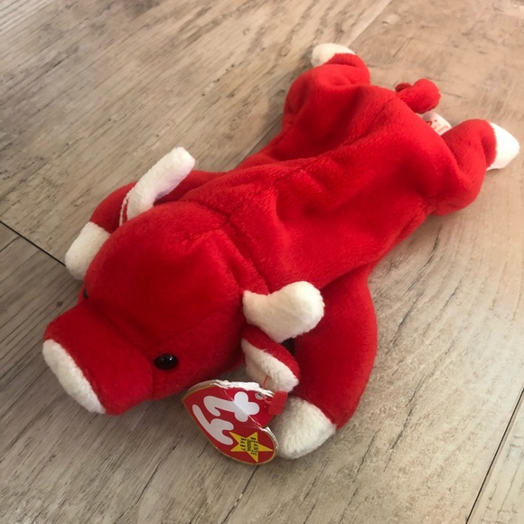 red bull beanie baby